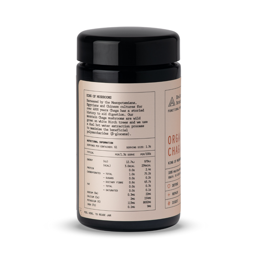 (Evolution Botanicals) Organic Chaga Mushroom Powder 100g