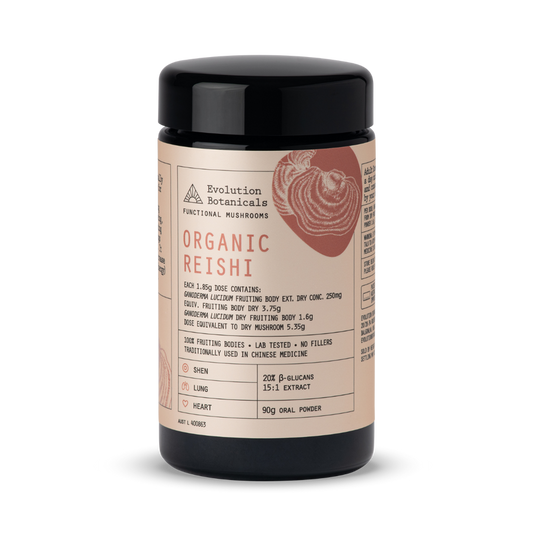 (Evolution Botanicals) Organic Reishi Mushroom Powder 100g