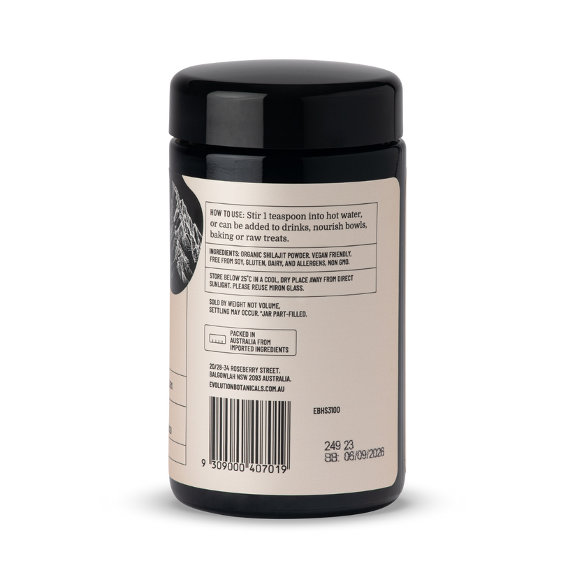 (Evolution Botanicals) Himalayan Shilajit Powder 100g