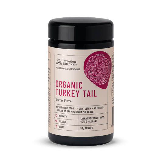 (Evolution Botanicals) Organic Turkey Tail Mushroom Powder 100g