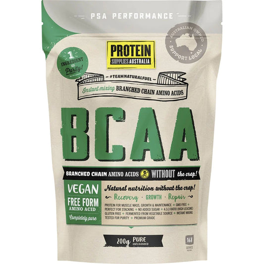 Protein Supplies Aust. Branched Chain Amino Acids Pure 200g